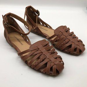 Lucky Brand Huaraches Size 7.5M 38 Ankle Strap
